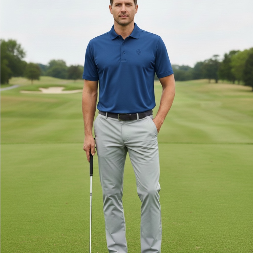 Peter Millar Crown Terra Cotta Invitational Naples Nat’l Mens Golf Shirt XL VGUC